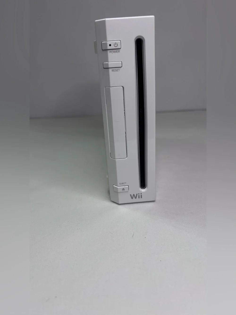 Nintendo Wii Console - White with Black Disc Slot Trim